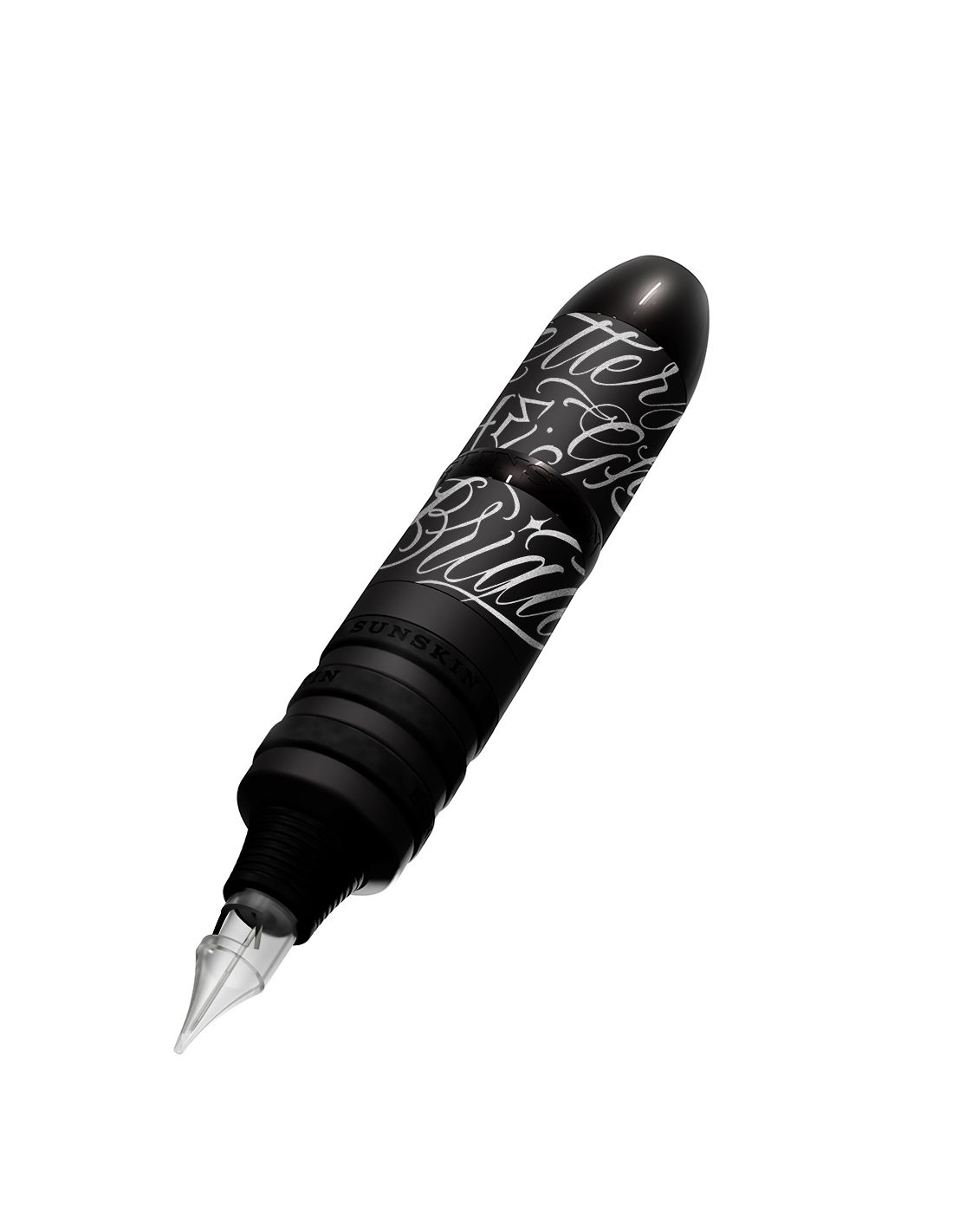 Tattoo inspired fountain pens from BENU (review) - YouTube